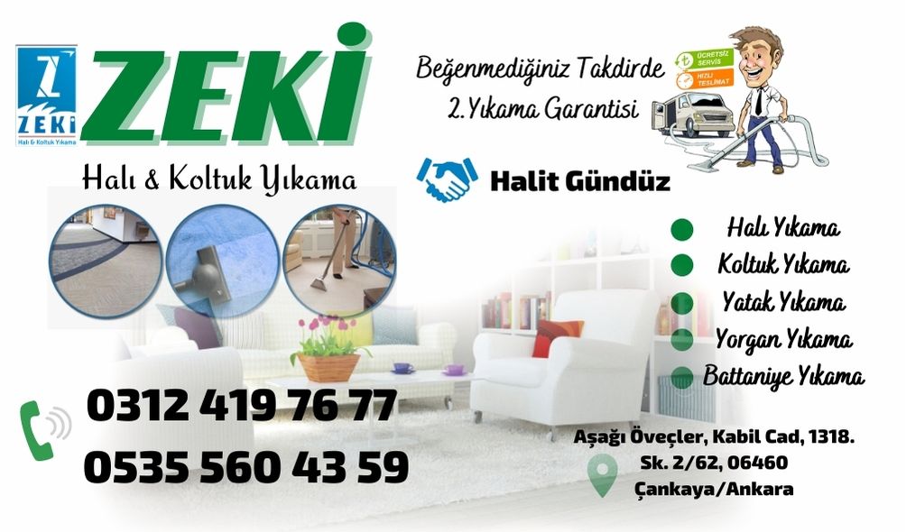 Öveçler Halı Yıkama