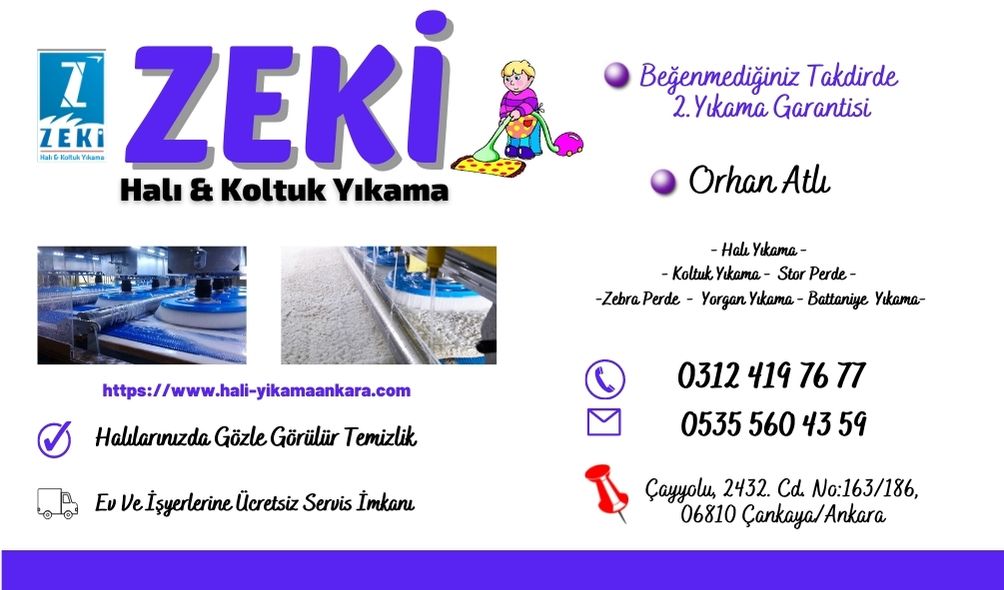çayyolu halı yıkama fiyatları 2022
