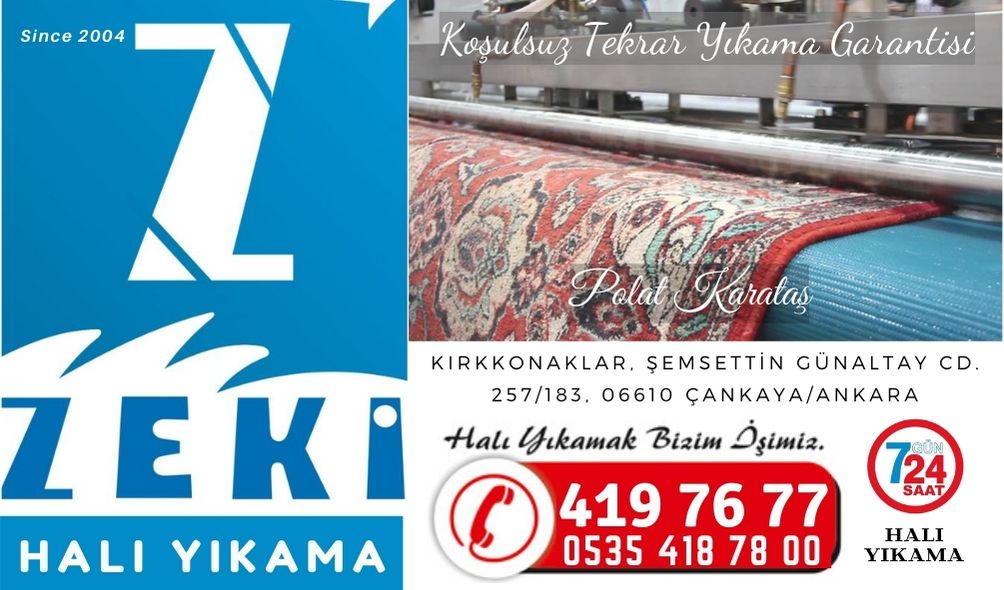 Kırkkonaklar halı yıkama