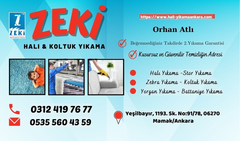 zeki halı yıkama fabrikası